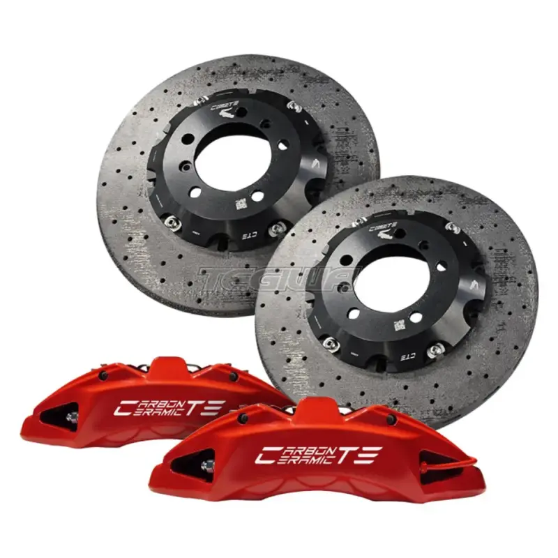 CTE Carbon Ceramic Brake Discs Tesla Model 3 19+ FRONT - Image 2