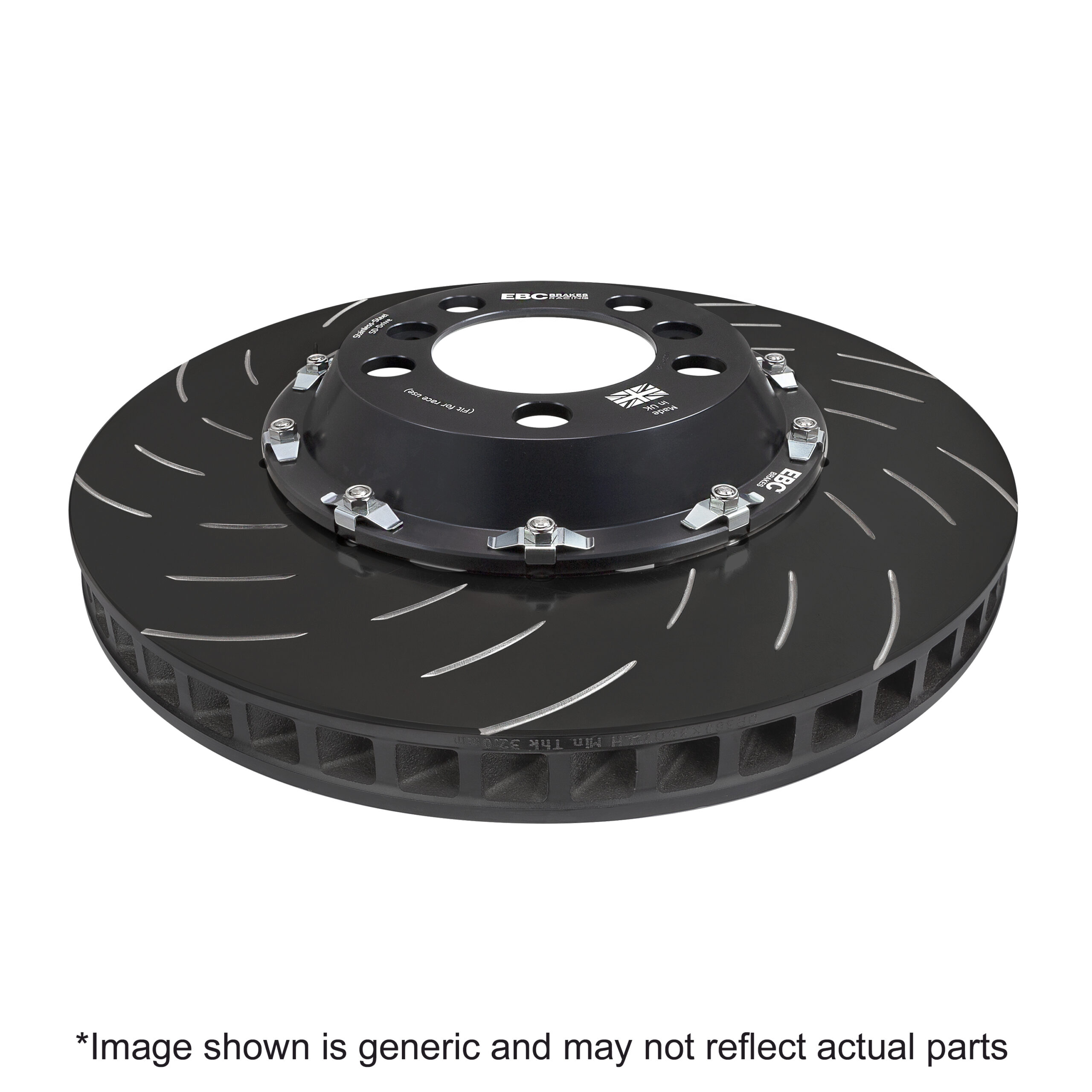 EBC Brakes 2 Piece Floating Discs (Front) for Tesla Model S (17-24) - SG2FC2141