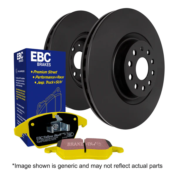 EBC Brakes Yellowstuff Pads (Rear) for Tesla Model X (15-24) - PD03KR814