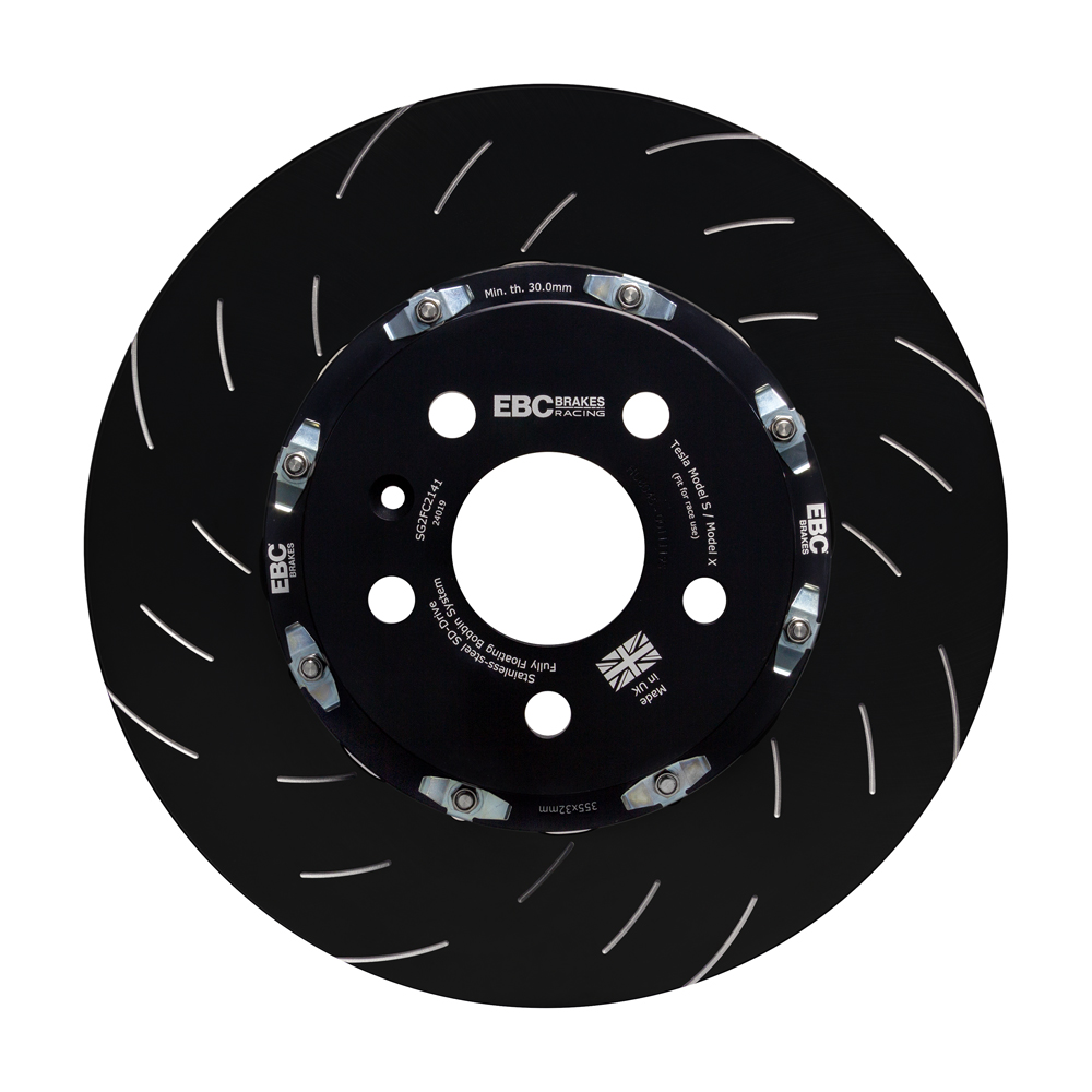 EBC Brakes 2 Piece Floating Discs (Front) For Tesla Model S (12-17) - SG2FC2141