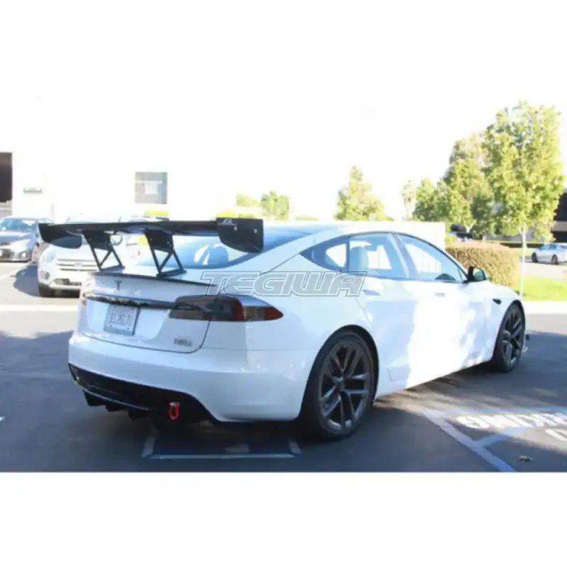 APR Performance GTC-500 71in Adjustable Carbon Fiber Wing Tesla Model S Plaid 21+