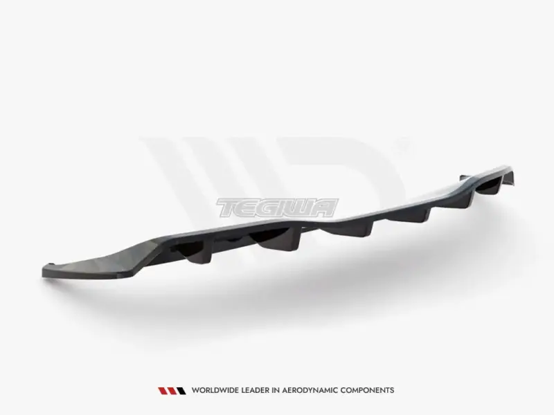 Maxton Design Central Rear Splitter Vertical Bars Tesla Model Y - Image 7