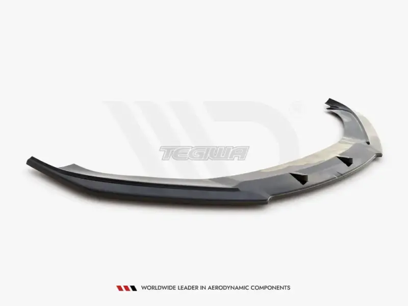 Maxton Design Front Splitter V.1 Tesla Model S Facelift 2016-