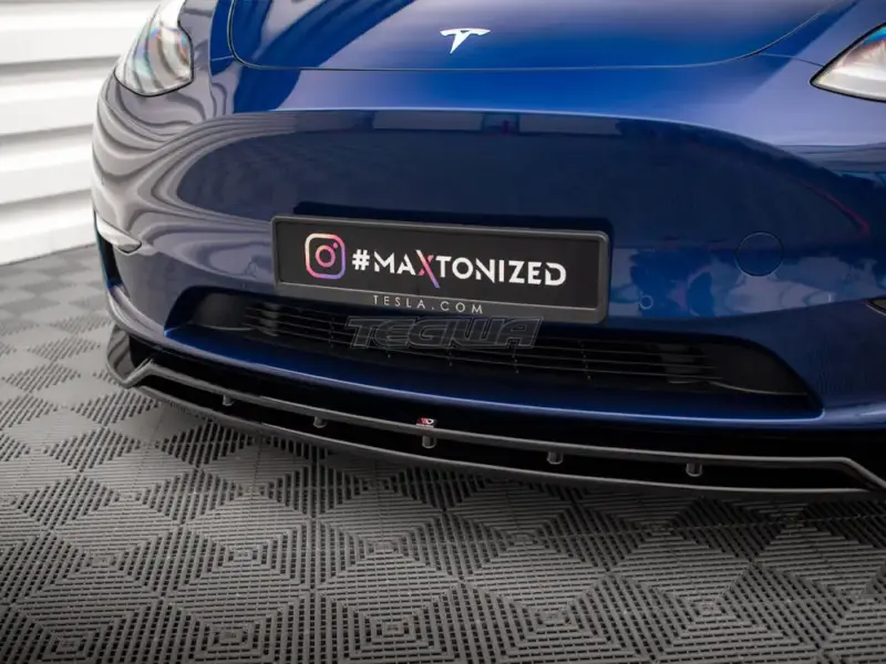 Maxton Design Front Splitter V.2 Tesla Model Y - Image 4
