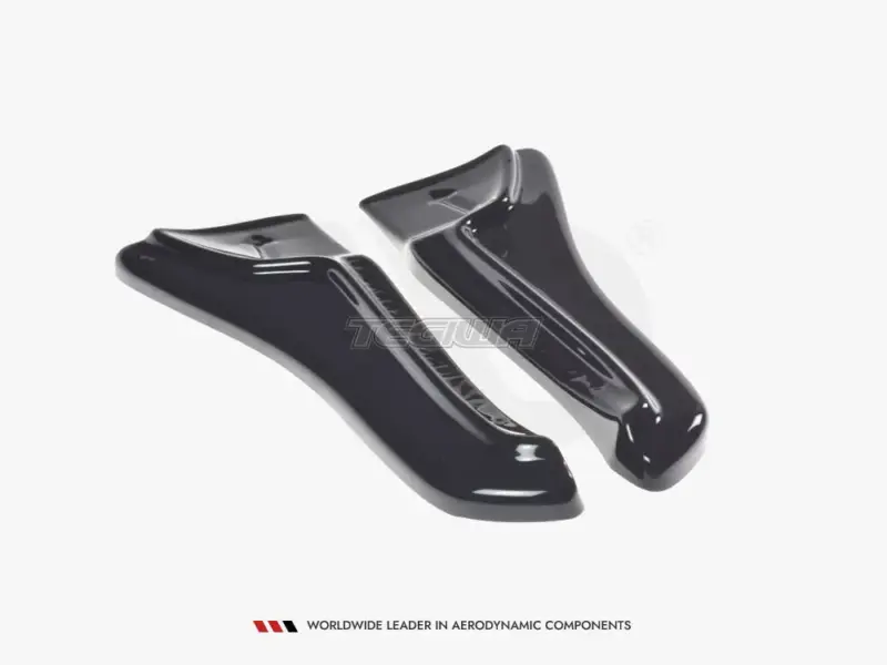 Maxton Design Rear Side Splitters V.1 Tesla Model X 2015- - Image 4