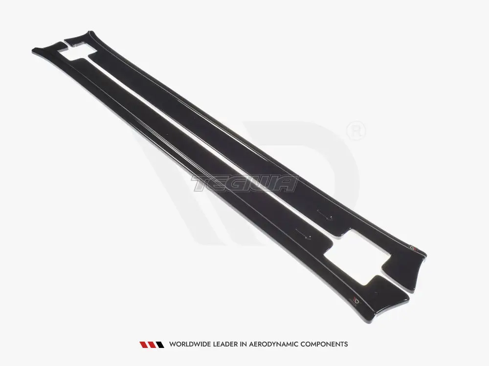 Maxton Design Side Skirts Diffusers V.1 Tesla Model X 2015-