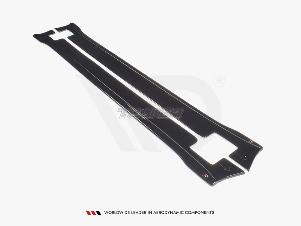 Maxton Design Side Skirts Diffusers V.2 Tesla Model X 2015-