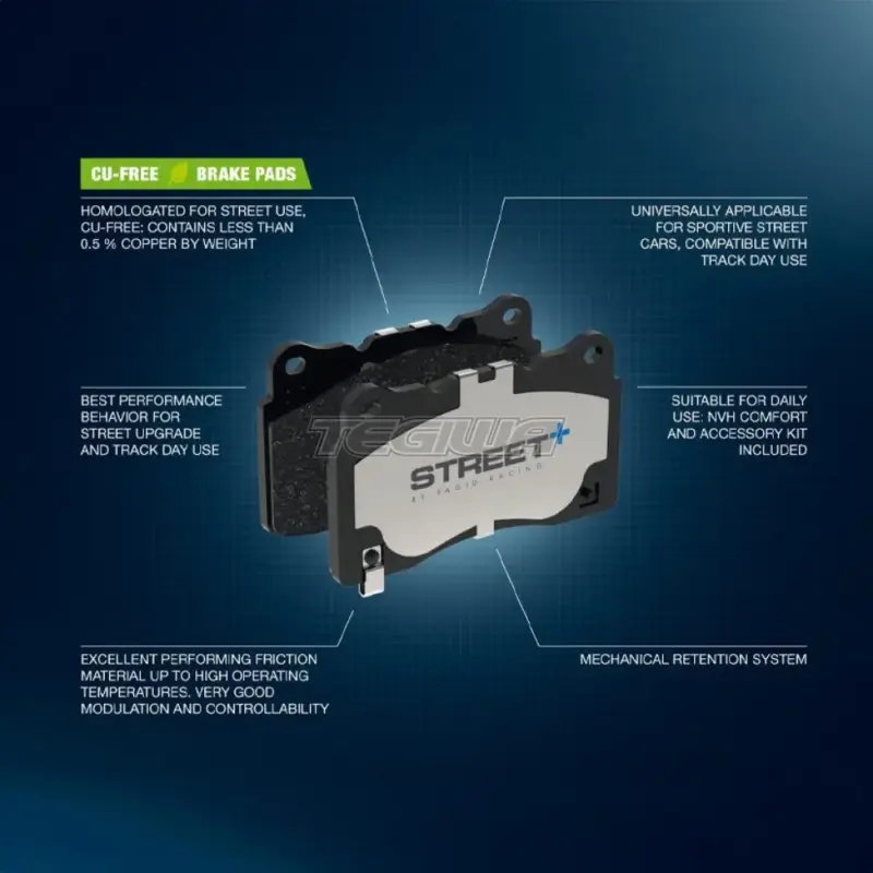 Pagid Street+Front Brake Pads Tesla Model X and S 17-23 - Image 2