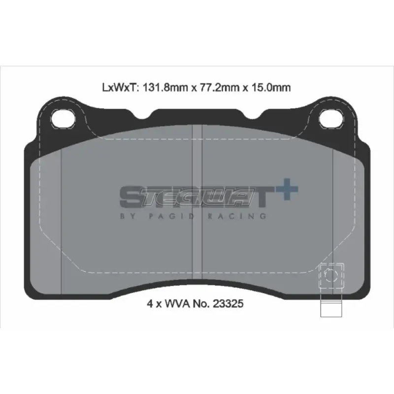 Pagid Street+ Brake Pads Tesla Model X and S 17-23 Front